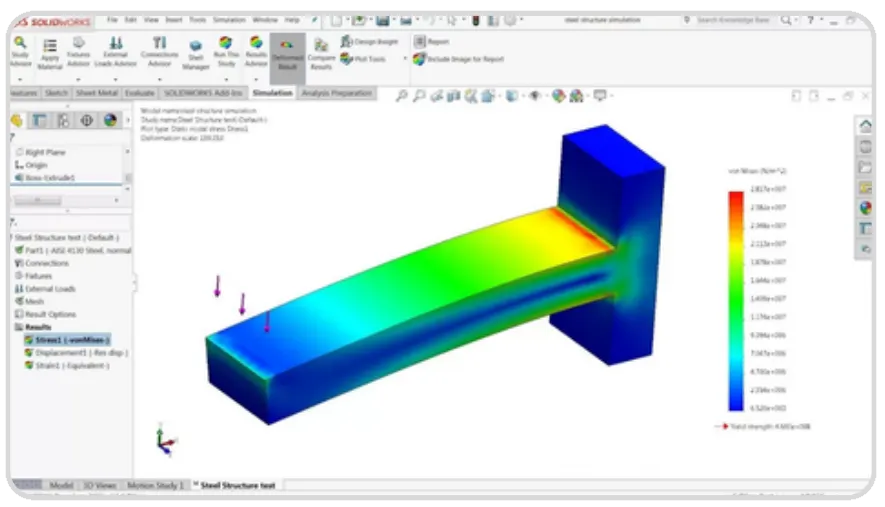 Análise estrutural em software de engenharia